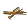Brooch with Cornet