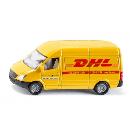 DHL siuntų automobilis