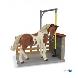 Horse washing box