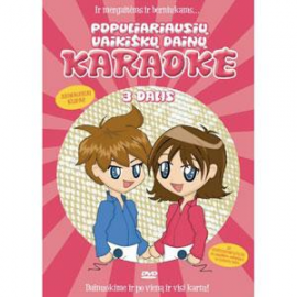 DVD Populiariausių vaikiškų dainų karaoke-3