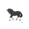 Black shire horse