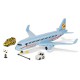 Commercial aircraft with accessories