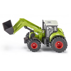 Claas Axion 850 with front loader