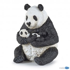 Papo Sitting panda and baby