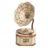 Wooden 3D Gramophone puzzle