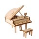 Wooden 3D Grand Piano puzzle