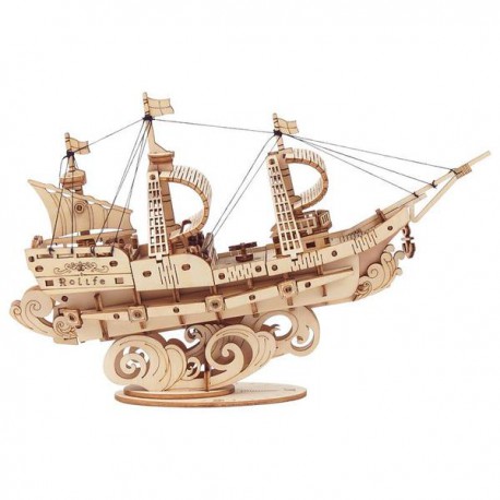 Wooden 3D Sailling Ship puzzle