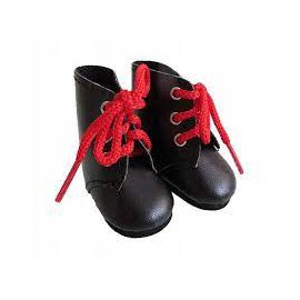 Black shoes with laces