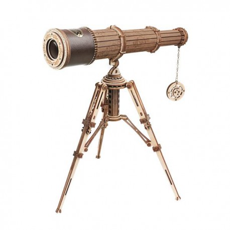 Wooden 3D Monocular Telescope puzzle