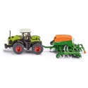 Tractor with seeder