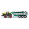Claas Xerion with vacuum tanker