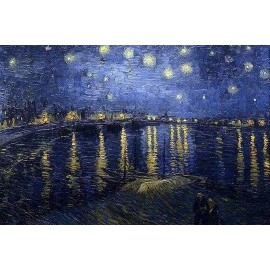 Van Gogh's "Starry night above Rhone"