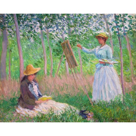 Monet's In the Woods at Giverny