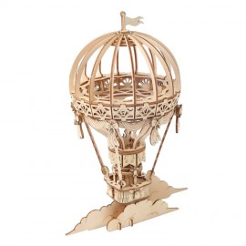 Wooden 3D Hot Air Balloon puzzle