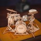 Wooden 3D Drum kit puzzle