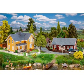 Swedish houses (2 pcs.)