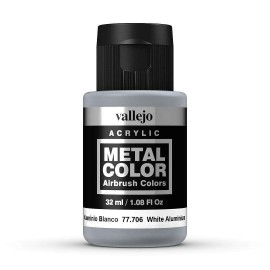 Acrylic Color - White Aluminium