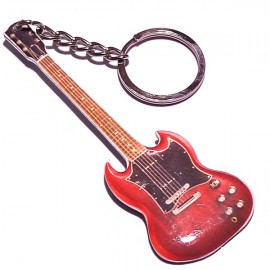 Guitar keychain - Angus Young