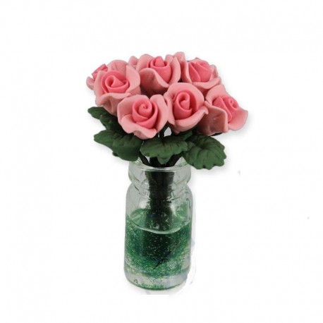 Vaza su rožėmis
