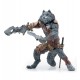 Wolf mutant warrior figurine