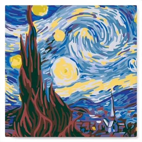 Van Gogh "Žvaigždėta naktis"