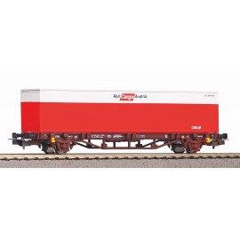 Flat Car with Container "Rail Cargo Austria"