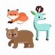 Stickers - Forest animals