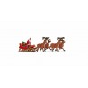 Santa Claus with Sleigh