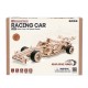 Wooden 3D racing car puzzle