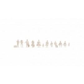 Unpainted figurines - Standing People