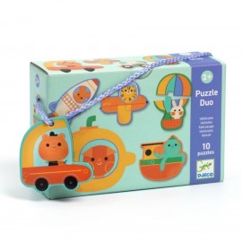 Puzzle Duo - Vehicles