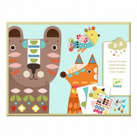 Create with papers - 3 giant animals