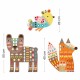 Create with papers - 3 giant animals