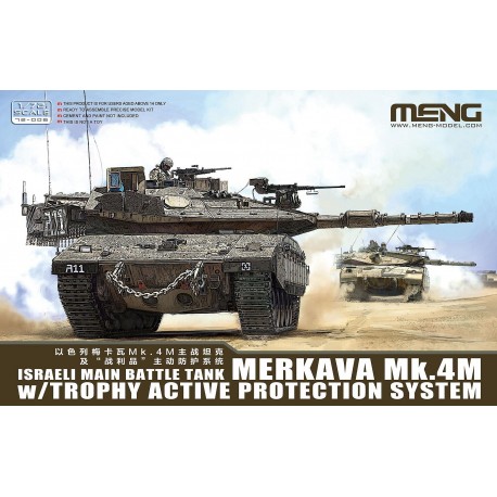Merkava Mk.4M, with Trophy Active System
