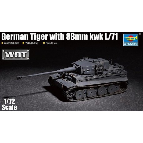 Tiger mit 88mm kwk L/71