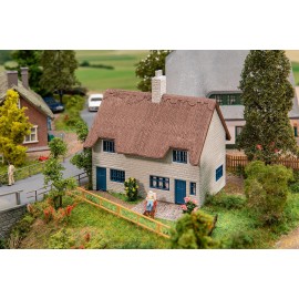 House with thatched roof