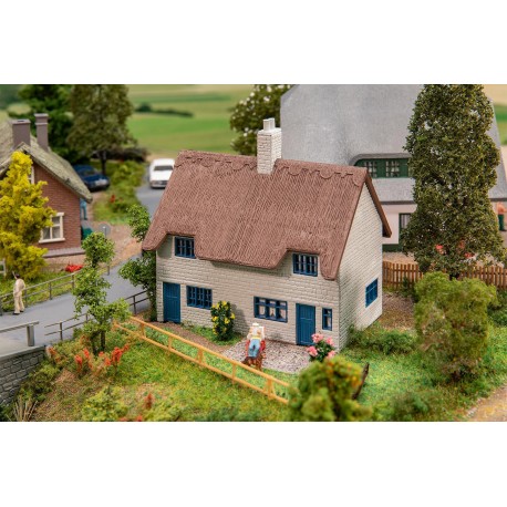 House with thatched roof