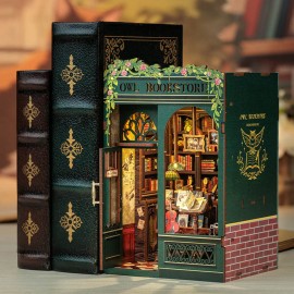 DIY Owl Bookstore Shelf Insert