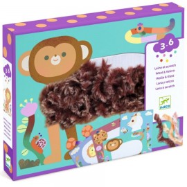 Collages - Wool & Velcro - Fluffy friends