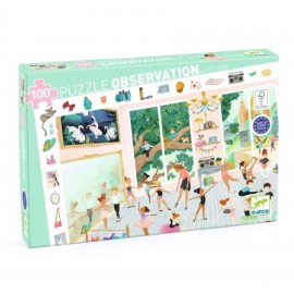 Observation puzzles - The dance school - 100 pcs