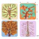 Collage - Felt - Through the seasons