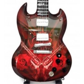 Mini Guitar Replica - Slash, Guns N' Roses Smoking Guns