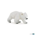 Walking polar bear cub
